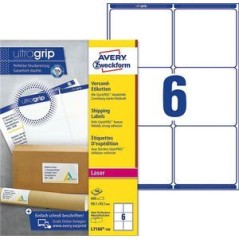 Avery Self-Adhesive Label White 600